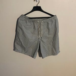 Quiksilver Waterman Striped Shorts Mens size Large